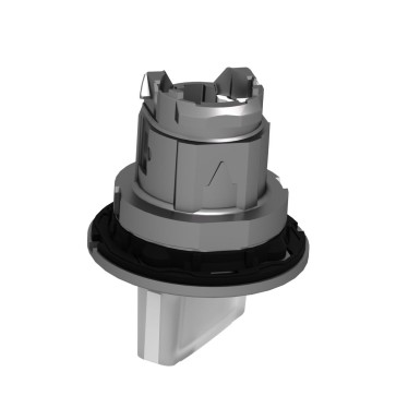 ZB4FK1413 - Head for illuminated selector switch, Harmony XB4, metal, white handle, 30mm, universal LED, 2 positions, spring return - Schneider Electric - Head for illuminated selector switch, Harmony XB4, metal, white handle, 30mm, universal LED, 2 positions, spring return - Schneider Electric - 5