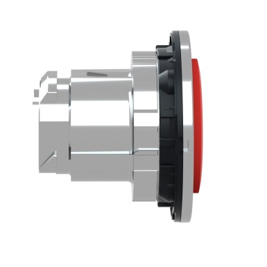 ZB4FL434 - Flush mounted projecting push button head, Harmony XB4, metal, red, 30mm, spring return, marked STOP - Schneider Electric - Flush mounted projecting push button head, Harmony XB4, metal, red, 30mm, spring return, marked STOP - Schneider Electric - 2