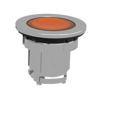 ZB4FV053 - Head for pilot light, Harmony XB4, metal, orange flush mounted, 30mm, universal LED, plain lens - Schneider Electric - Head for pilot light, Harmony XB4, metal, orange flush mounted, 30mm, universal LED, plain lens - Schneider Electric - 6