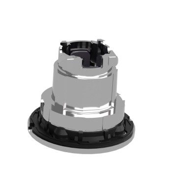 ZB4FV083 - Head for pilot light, Harmony XB4, metal, yellow flush mounted, 30mm, universal LED, plain lens - Schneider Electric - Head for pilot light, Harmony XB4, metal, yellow flush mounted, 30mm, universal LED, plain lens - Schneider Electric - 1