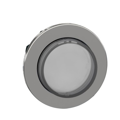 ZB4FW113 - Head for illuminated push button, Harmony XB4, plastic, white projecting, 30mm, universal LED, spring return, plain lens - Schneider Electric - Head for illuminated push button, Harmony XB4, plastic, white projecting, 30mm, universal LED, spring return, plain lens - Schneider Electric - 0