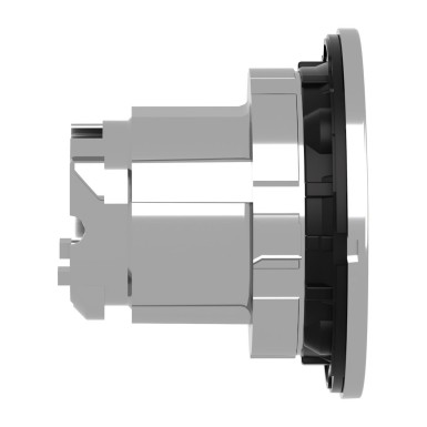 ZB4FW383 - Head for illuminated push button, Harmony XB4, metal, yellow flush, 30mm, universal LED, stay put, plain lens, unmarked - Schneider Electric - Head for illuminated push button, Harmony XB4, metal, yellow flush, 30mm, universal LED, stay put, plain lens, unmarked - Schneider Electric - 3