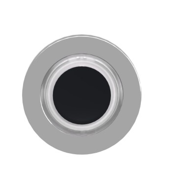 ZB4FW913 - Head for illuminated push button, Harmony XB4, plastic, white flush, 30mm, universal LED, spring return, illuminated ring - Schneider Electric - Head for illuminated push button, Harmony XB4, plastic, white flush, 30mm, universal LED, spring return, illuminated ring - Schneider Electric - 3