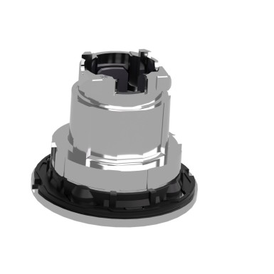 ZB4FW953 - Head for illuminated push button, Harmony XB4, plastic, orange flush, 30mm, universal LED, illuminated ring - Schneider Electric - Head for illuminated push button, Harmony XB4, plastic, orange flush, 30mm, universal LED, illuminated ring - Schneider Electric - 3