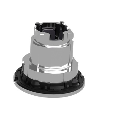 ZB4FW963 - Head for illuminated push button, Harmony XB4, plastic, blue flush, 30mm, universal LED, spring return, illuminated ring - Schneider Electric - Head for illuminated push button, Harmony XB4, plastic, blue flush, 30mm, universal LED, spring return, illuminated ring - Schneider Electric - 4