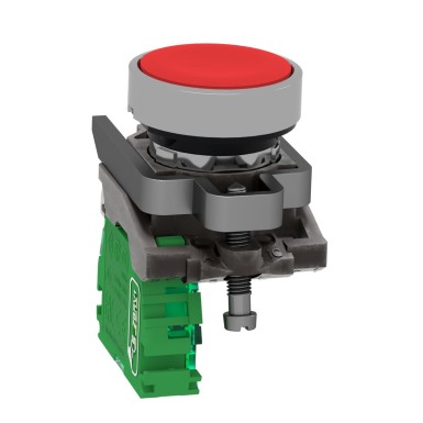 ZB4RTA4 - Wireless and batteryless transmitter, Harmony XB5R, push button, metal, red, 22mm, spring return - Schneider Electric - Wireless and batteryless transmitter, Harmony XB5R, push button, metal, red, 22mm, spring return - Schneider Electric - 4