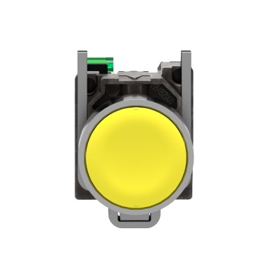 ZB4RTA5 - Wireless and batteryless transmitter, Harmony XB5R, push button, metal, yellow, 22mm, spring return - Schneider Electric - Wireless and batteryless transmitter, Harmony XB5R, push button, metal, yellow, 22mm, spring return - Schneider Electric - 1