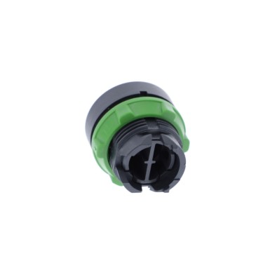 ZB5AA2 - Push button head, Harmony XB5, plastic, flush, black, 22mm, spring return, unmarked - Schneider Electric - Push button head, Harmony XB5, plastic, flush, black, 22mm, spring return, unmarked - Schneider Electric - 1