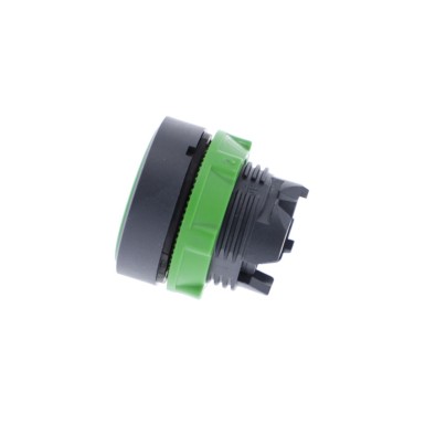 ZB5AA3 - Push button head, Harmony XB5, plastic, flush, green, 22mm, spring return, unmarked - Schneider Electric - Push button head, Harmony XB5, plastic, flush, green, 22mm, spring return, unmarked - Schneider Electric - 2