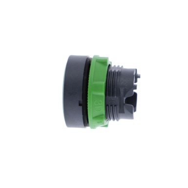 ZB5AA331 - Push button head, Harmony XB5, plastic, flush, green, 22mm, spring return, marked I - Schneider Electric - Push button head, Harmony XB5, plastic, flush, green, 22mm, spring return, marked I - Schneider Electric - 4