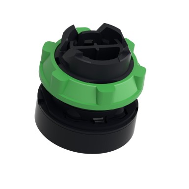 ZB5AA333 - Push button head, Harmony XB5, plastic, flush, green, 22mm, spring return, marked START - Schneider Electric - Push button head, Harmony XB5, plastic, flush, green, 22mm, spring return, marked START - Schneider Electric - 4