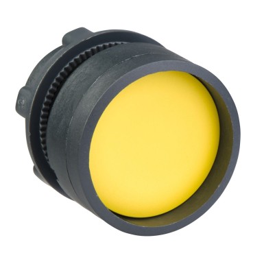 ZB5AA56 - Head for non illuminated push button, Harmony XB5, XB4, yellow recessed pushbutton ?22 mm spring ret - Schneider Electric - Head for non illuminated push button, Harmony XB5, XB4, yellow recessed pushbutton ?22 mm spring ret - Schneider Electric - 0