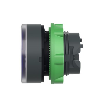 ZB5AA68 - Head for illuminated push button, Harmony XB5, plastic, blue flush, 22mm, universal LED, for insetion of legend - Schneider Electric - Head for illuminated push button, Harmony XB5, plastic, blue flush, 22mm, universal LED, for insetion of legend - Schneider Electric - 4