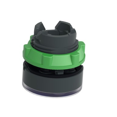 ZB5AA68 - Head for illuminated push button, Harmony XB5, plastic, blue flush, 22mm, universal LED, for insetion of legend - Schneider Electric - Head for illuminated push button, Harmony XB5, plastic, blue flush, 22mm, universal LED, for insetion of legend - Schneider Electric - 5