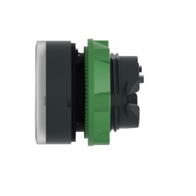 ZB5AA98 - Head for illuminated push button, Harmony XB5, plastic, 6 colors flush, universal LED, 22mm, spring return, unmarked - Schneider Electric - Head for illuminated push button, Harmony XB5, plastic, 6 colors flush, universal LED, 22mm, spring return, unmarked - Schneider Electric - 2