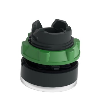 ZB5AA98 - Head for illuminated push button, Harmony XB5, plastic, 6 colors flush, universal LED, 22mm, spring return, unmarked - Schneider Electric - Head for illuminated push button, Harmony XB5, plastic, 6 colors flush, universal LED, 22mm, spring return, unmarked - Schneider Electric - 3