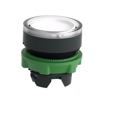 ZB5AA98 - Head for illuminated push button, Harmony XB5, plastic, 6 colors flush, universal LED, 22mm, spring return, unmarked - Schneider Electric - Head for illuminated push button, Harmony XB5, plastic, 6 colors flush, universal LED, 22mm, spring return, unmarked - Schneider Electric - 4