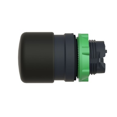 ZB5AC24 - Head for non illuminated pushbutton, Harmony XB5, plastic, black, mushroom 30mm, 22mm, spring return - Schneider Electric - Head for non illuminated pushbutton, Harmony XB5, plastic, black, mushroom 30mm, 22mm, spring return - Schneider Electric - 6