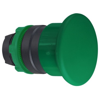 ZB5AC3 - Head for non illuminated pushbutton, Harmony XB5, plastic, green, mushroom 40mm, 22mm, spring return - Schneider Electric - Head for non illuminated pushbutton, Harmony XB5, plastic, green, mushroom 40mm, 22mm, spring return - Schneider Electric - 0