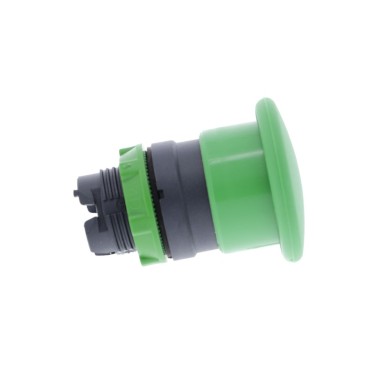 ZB5AC3 - Head for non illuminated pushbutton, Harmony XB5, plastic, green, mushroom 40mm, 22mm, spring return - Schneider Electric - Head for non illuminated pushbutton, Harmony XB5, plastic, green, mushroom 40mm, 22mm, spring return - Schneider Electric - 3