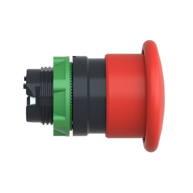 ZB5AC4 - Head for non illuminated pushbutton, Harmony XB5, plastic, red, mushroom 40mm, 22mm, spring return - Schneider Electric - Head for non illuminated pushbutton, Harmony XB5, plastic, red, mushroom 40mm, 22mm, spring return - Schneider Electric - 5