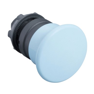 ZB5AC6B4 - Head for non illuminated push button, Harmony XB5, mushroom pushbutton spring return light blue 4 - Schneider Electric - Head for non illuminated push button, Harmony XB5, mushroom pushbutton spring return light blue 4 - Schneider Electric - 0