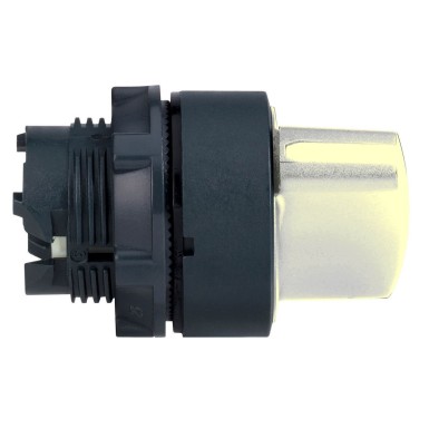 ZB5AD201 - Selector switch head, Harmony XB5, plastic, white, 22mm, 2 positions, stay put - Schneider Electric - Selector switch head, Harmony XB5, plastic, white, 22mm, 2 positions, stay put - Schneider Electric - 0