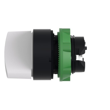 ZB5AD201 - Selector switch head, Harmony XB5, plastic, white, 22mm, 2 positions, stay put - Schneider Electric - Selector switch head, Harmony XB5, plastic, white, 22mm, 2 positions, stay put - Schneider Electric - 4