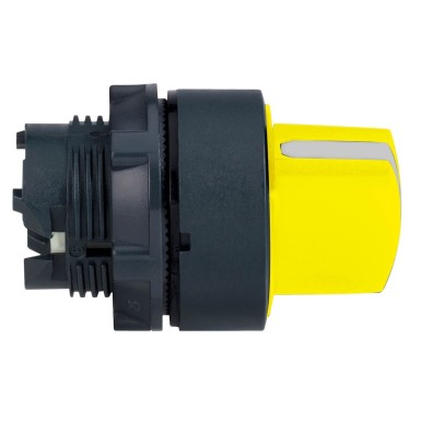 ZB5AD205 - Head for selector switch, Harmony XB5, XB4, yellow ?22 mm 2 position stay put - Schneider Electric - Head for selector switch, Harmony XB5, XB4, yellow ?22 mm 2 position stay put - Schneider Electric - 0