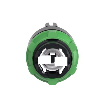 ZB5AD5 - Selector switch head, Harmony XB5, plastic, black, 22mm, 3 positions, spring return to center - Schneider Electric - Selector switch head, Harmony XB5, plastic, black, 22mm, 3 positions, spring return to center - Schneider Electric - 3