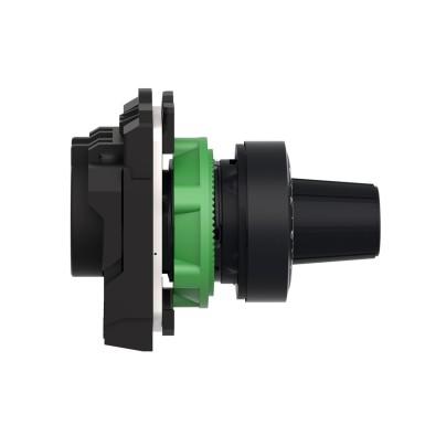 ZB5AD912 - Potentiometer head, Harmony XB5, plastic,black, 22mm, for use with 6mm shaft - Schneider Electric - Potentiometer head, Harmony XB5, plastic,black, 22mm, for use with 6mm shaft - Schneider Electric - 1