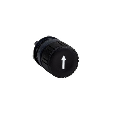 ZB5AF351 - Head for non illuminated push button, Harmony XB5, knurled pushbutton ?22 mm turn release "up arrow" - Schneider Electric - Head for non illuminated push button, Harmony XB5, knurled pushbutton ?22 mm turn release "up arrow" - Schneider Electric - 0