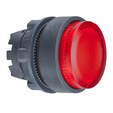 ZB5AH43 - Head for illuminated push button, Harmony XB5, XB4, red projecting pushbutton ?22 mm integral LED - Schneider Electric - Head for illuminated push button, Harmony XB5, XB4, red projecting pushbutton ?22 mm integral LED - Schneider Electric - 0