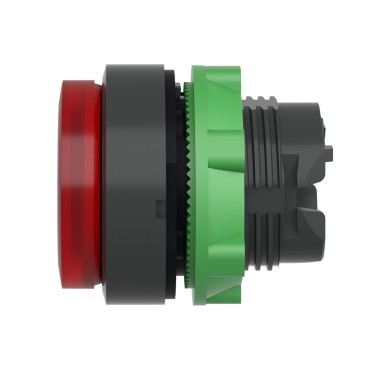 ZB5AH43 - Head for illuminated push button, Harmony XB5, XB4, red projecting pushbutton ?22 mm integral LED - Schneider Electric - Head for illuminated push button, Harmony XB5, XB4, red projecting pushbutton ?22 mm integral LED - Schneider Electric - 5