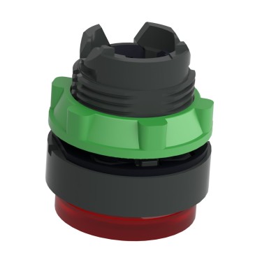 ZB5AH43 - Head for illuminated push button, Harmony XB5, XB4, red projecting pushbutton ?22 mm integral LED - Schneider Electric - Head for illuminated push button, Harmony XB5, XB4, red projecting pushbutton ?22 mm integral LED - Schneider Electric - 6