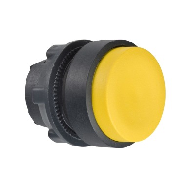 ZB5AH5 - Head for non illuminated push button, Harmony XB5, yellow projecting pushbutton ?22 mm push unmarked - Schneider Electric - Head for non illuminated push button, Harmony XB5, yellow projecting pushbutton ?22 mm push unmarked - Schneider Electric - 0