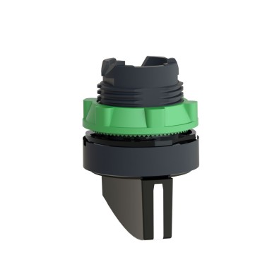 ZB5AJ2 - Selector switch head, Harmony XB5, plastic, black, 22mm, long handle, 2 positions, stay put - Schneider Electric - Selector switch head, Harmony XB5, plastic, black, 22mm, long handle, 2 positions, stay put - Schneider Electric - 4