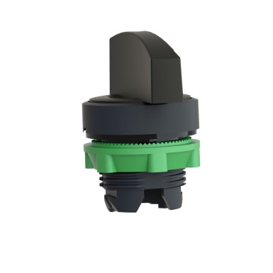 ZB5AJ2 - Selector switch head, Harmony XB5, plastic, black, 22mm, long handle, 2 positions, stay put - Schneider Electric - Selector switch head, Harmony XB5, plastic, black, 22mm, long handle, 2 positions, stay put - Schneider Electric - 6