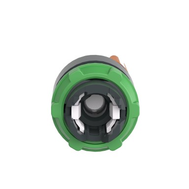 ZB5AK1253 - Head for illuminated selector switch, Harmony XB5, dark grey plastic, orange handle, 22mm, universal LED, 2 positions - Schneider Electric - Head for illuminated selector switch, Harmony XB5, dark grey plastic, orange handle, 22mm, universal LED, 2 positions - Schneider Electric - 4