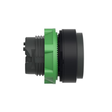 ZB5AL2 - Push button head, Harmony XB5, plastic, projecting, black, 22mm, spring return, unmarked - Schneider Electric - Push button head, Harmony XB5, plastic, projecting, black, 22mm, spring return, unmarked - Schneider Electric - 5