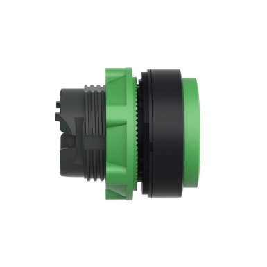 ZB5AL3 - Push button head, Harmony XB5, plastic, projecting, green, 22mm, spring return, unmarked - Schneider Electric - Push button head, Harmony XB5, plastic, projecting, green, 22mm, spring return, unmarked - Schneider Electric - 5