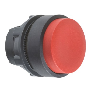 ZB5AL4 - Push button head, Harmony XB5, plastic, projecting, red, 22mm, spring return, unmarked - Schneider Electric - Push button head, Harmony XB5, plastic, projecting, red, 22mm, spring return, unmarked - Schneider Electric - 0