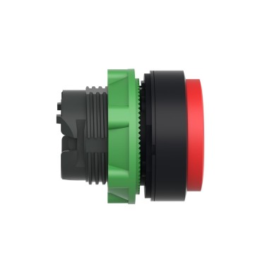 ZB5AL4 - Push button head, Harmony XB5, plastic, projecting, red, 22mm, spring return, unmarked - Schneider Electric - Push button head, Harmony XB5, plastic, projecting, red, 22mm, spring return, unmarked - Schneider Electric - 6