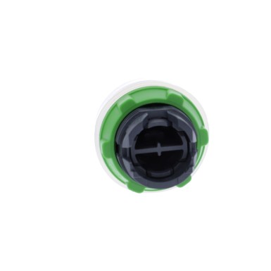 ZB5AP2 - Push button head, Harmony XB5, plastic, projecting, black, 22mm, spring return, booted, unmarked - Schneider Electric - Push button head, Harmony XB5, plastic, projecting, black, 22mm, spring return, booted, unmarked - Schneider Electric - 3