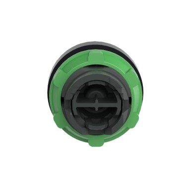 ZB5AP2S - Push button head, Harmony XB5, plastic, flush, black, 22mm, spring return, coloured boot, unmarked - Schneider Electric - Push button head, Harmony XB5, plastic, flush, black, 22mm, spring return, coloured boot, unmarked - Schneider Electric - 3