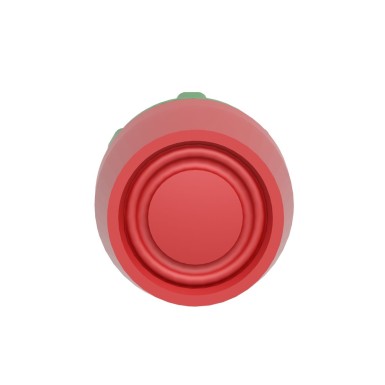 ZB5AP4S - Push button head, Harmony XB5, plastic, flush, red, 22mm, spring return, coloured boot, unmarked - Schneider Electric - Push button head, Harmony XB5, plastic, flush, red, 22mm, spring return, coloured boot, unmarked - Schneider Electric - 6