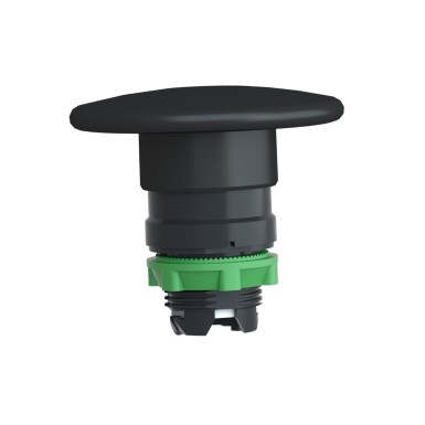 ZB5AR2 - Head for non illuminated pushbutton, Harmony XB5, plastic, black, mushroom 60mm, 22mm, spring return - Schneider Electric - Head for non illuminated pushbutton, Harmony XB5, plastic, black, mushroom 60mm, 22mm, spring return - Schneider Electric - 5