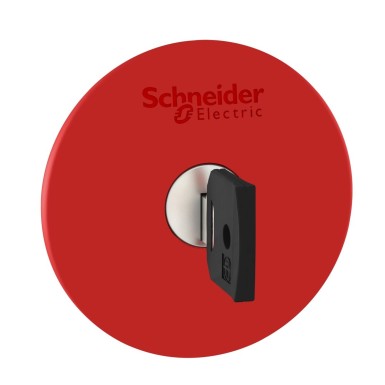 ZB5AS964 - Head for emergency stop push button, Harmony XB5, switching off, plastic, red mushroom 60mm, 22mm, trigger/latching key release, key 455 - Schneider Electric - Head for emergency stop push button, Harmony XB5, switching off, plastic, red mushroom 60mm, 22mm, trigger/latching key release, key 455 - Schneider Electric - 0