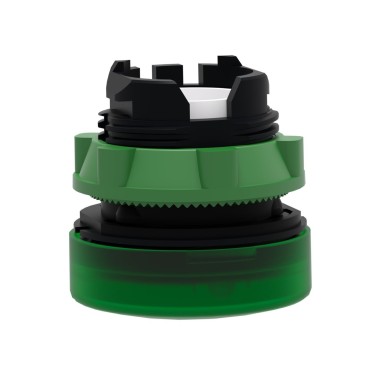 ZB5AV033 - Head for pilot light, Harmony XB5, plastic, green, 22mm, universal LED, plain lens - Schneider Electric - Head for pilot light, Harmony XB5, plastic, green, 22mm, universal LED, plain lens - Schneider Electric - 5