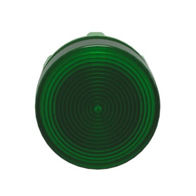 ZB5AV033S - Head for pilot light, Harmony XB5, green ?22 mm grooved lens integral led - Schneider Electric - Head for pilot light, Harmony XB5, green ?22 mm grooved lens integral led - Schneider Electric - 5